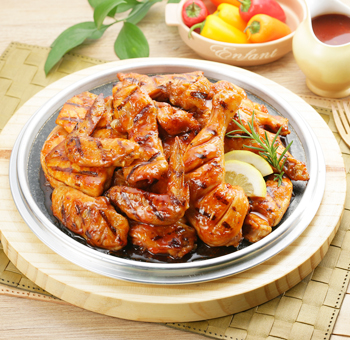 훌랄라참숯바베큐치킨 양지1점