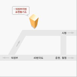 의정부지방법원 포천등기소