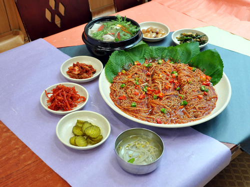 황태를 벗삼아