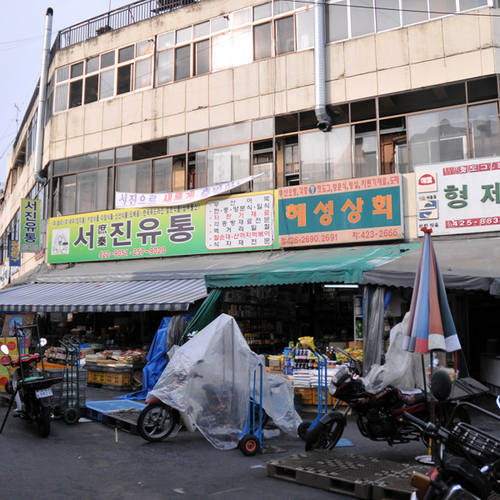 칠성원시장 내부 또는 관련 모습