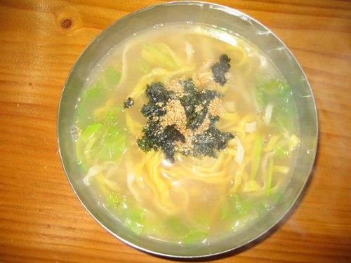 정담손칼국수