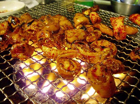 호남숯불꼼장어마을