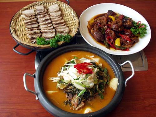 전통순대국밥