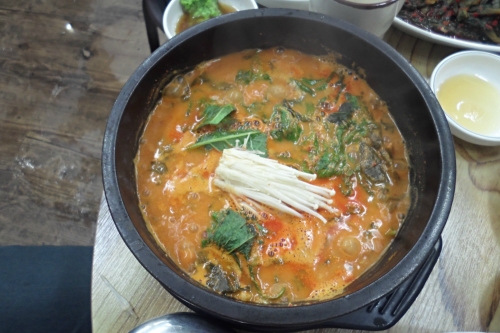 바다장어구이 장어탕 물회 회