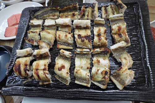 바다장어구이 장어탕 물회 회