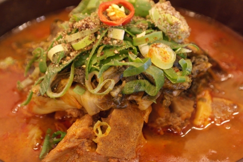 뼈찜대감자탕