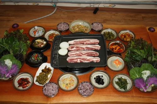 산촌쌈밥