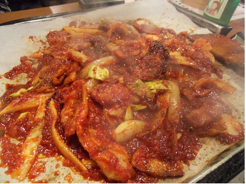 불타는삼겹살