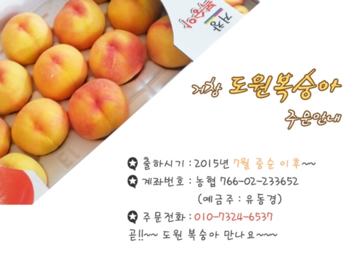 도원복숭아