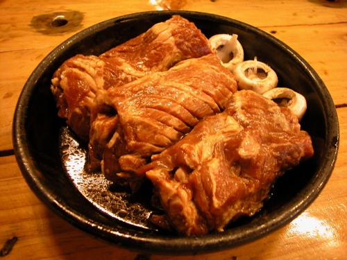 명품배달양념갈비
