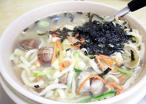 항아리수제비칼국수