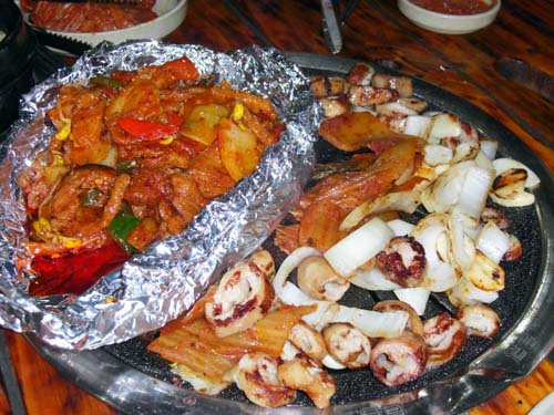 자매석쇠구이
