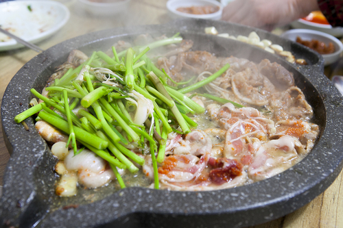 신기오리불고기
