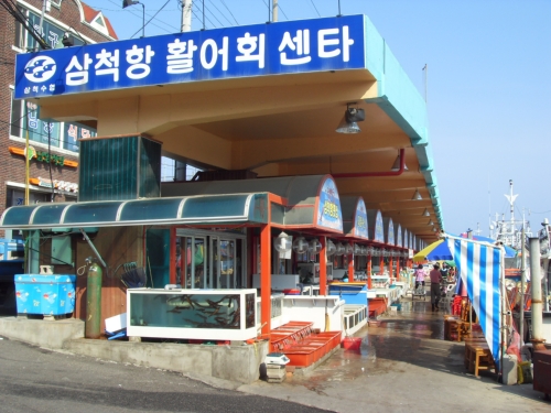 정라항활어회센터