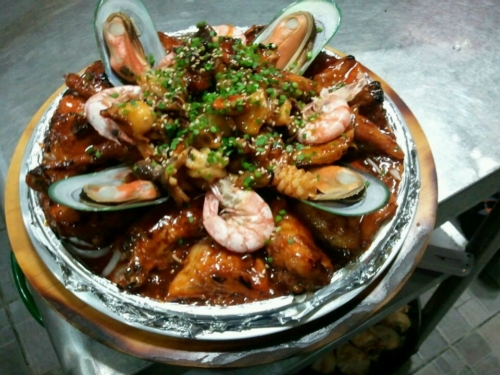 신참숯바베큐치킨