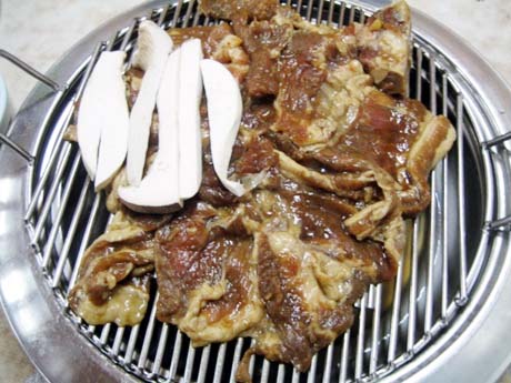 밀양숯불돼지갈비