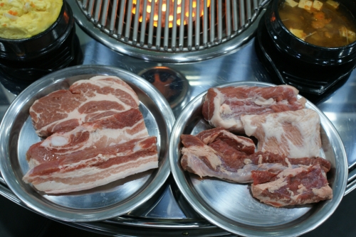 막둥이연탄불생고기