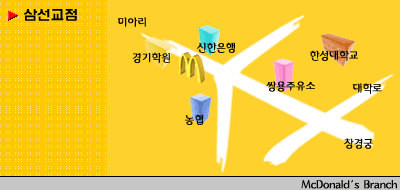 맥도날드 삼선점 설명사진