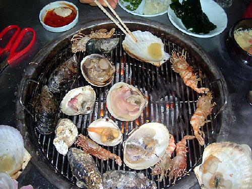무진장조개구이