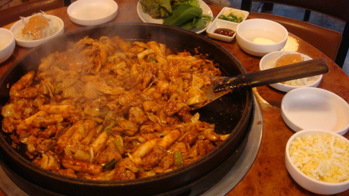 산골닭갈비