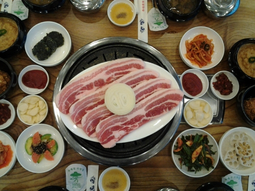 물향기쌈밥정식