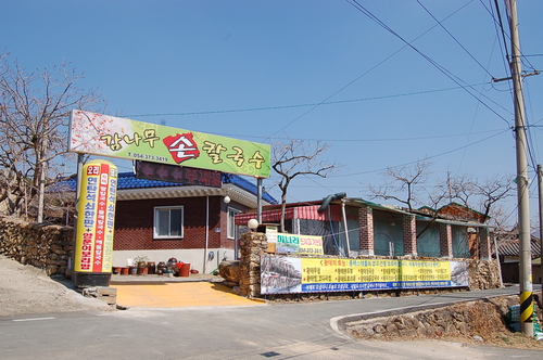 감나무손칼국수