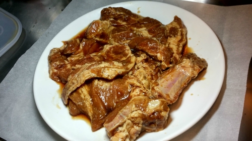 참숯돼지갈비