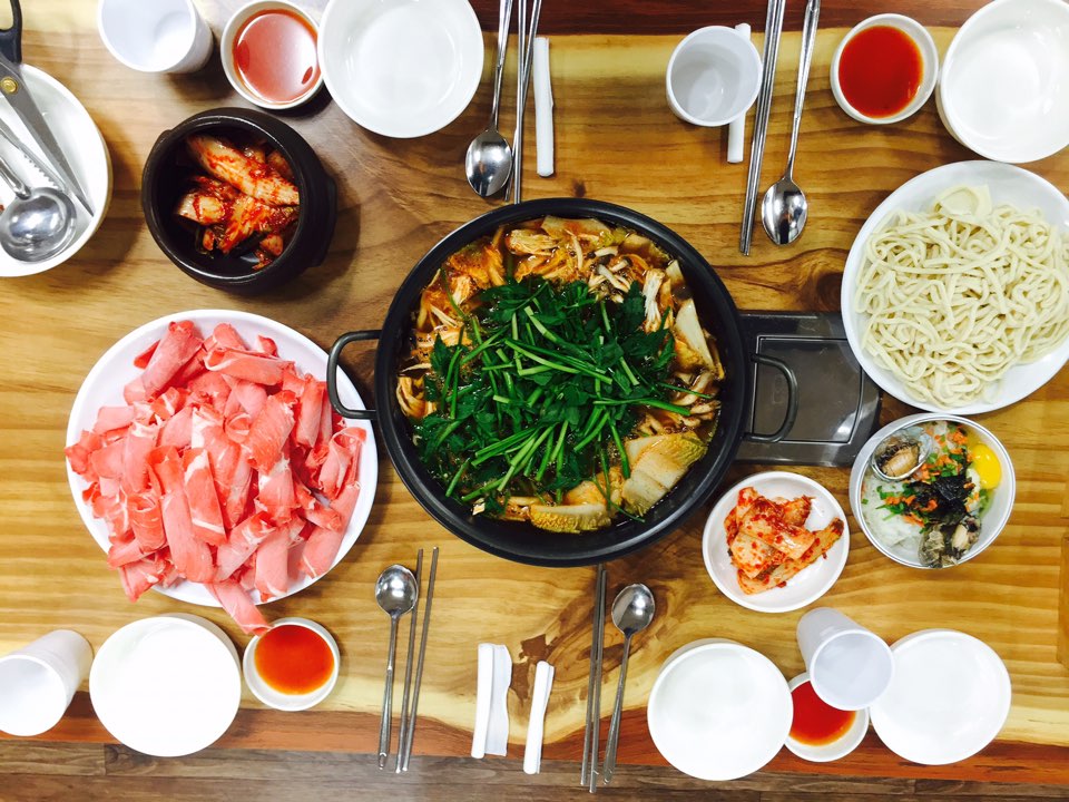 오복이손칼국수샤브샤브