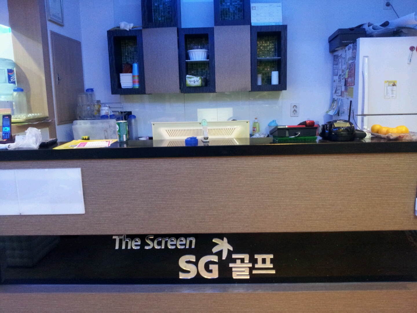SG스크린골프 서판교점 내부 또는 관련 모습