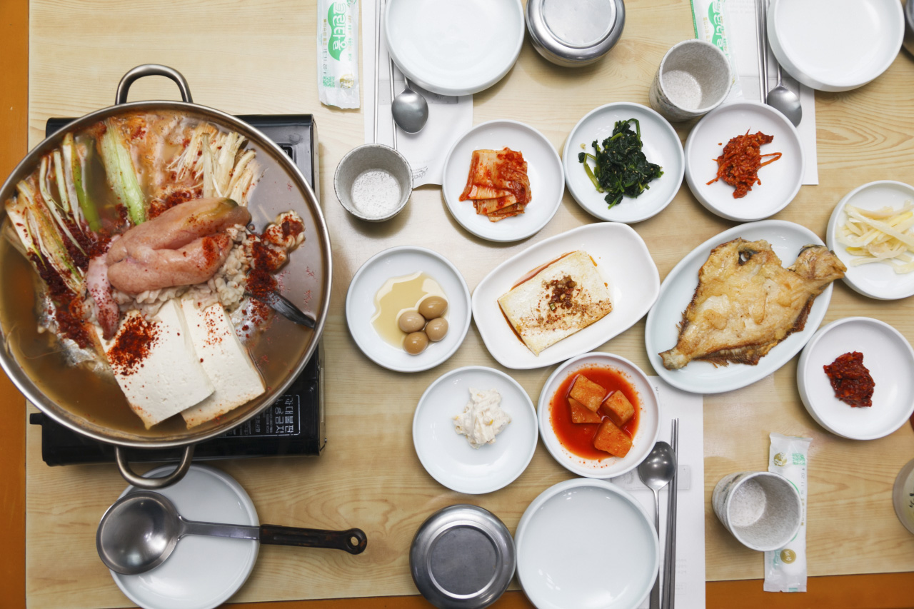 양양맛집 감나무식당 설명사진