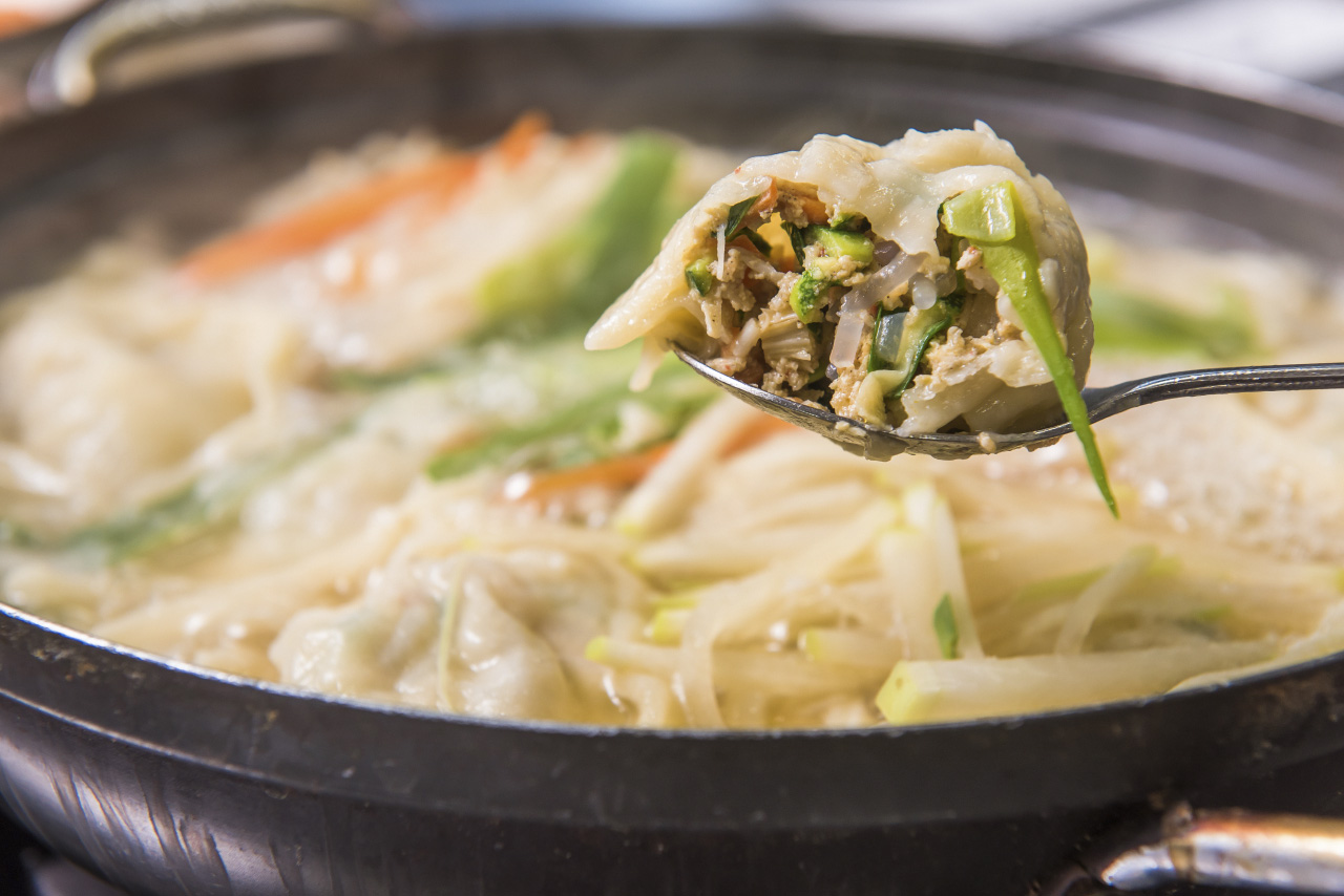 황해도전통손만두국