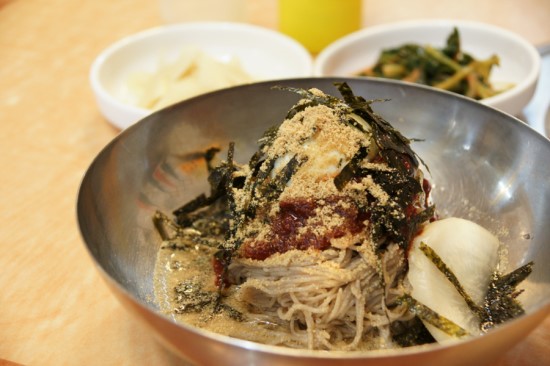 동이동치미메밀막국수
