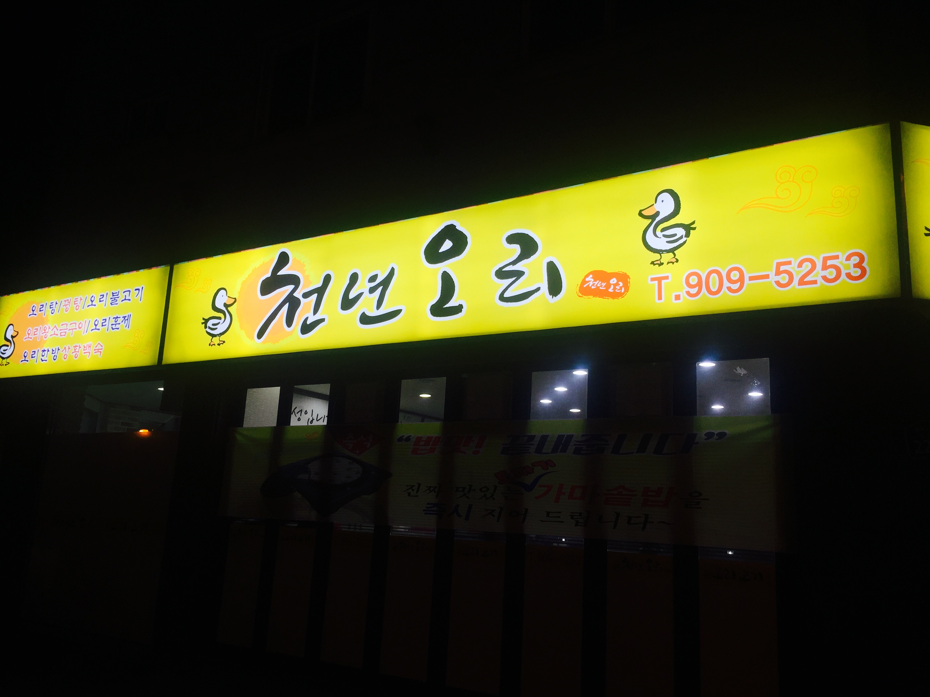 천년오리