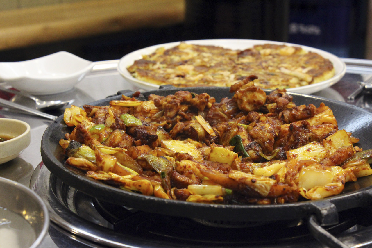 파전닭갈비 설명사진