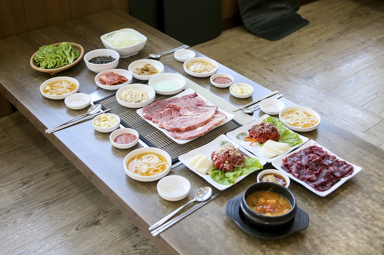 산외장터한우마을