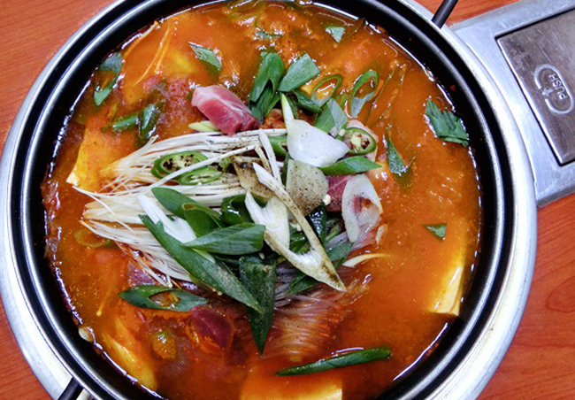 옛날식김치찌개