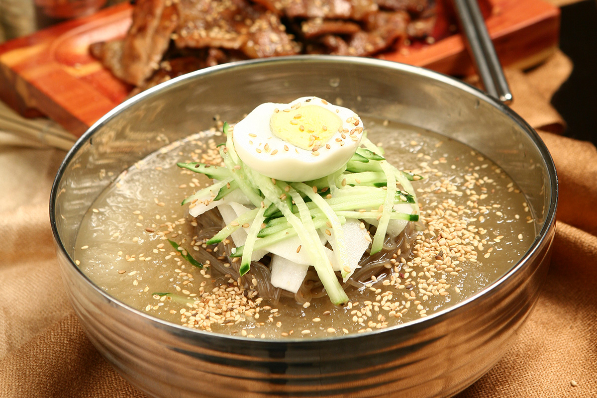 명가고쌈칡냉면