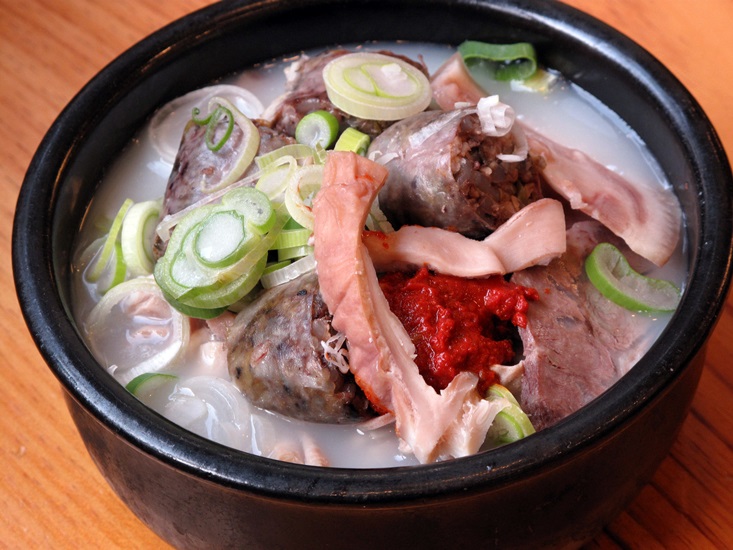 창평가마솥순대국 유일무이점
