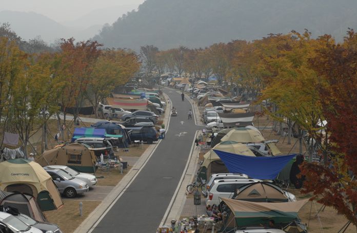 한탄강관광지 오토캠핑장