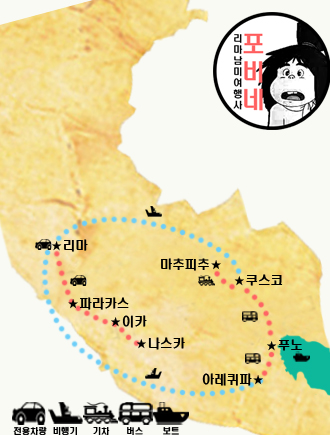 리마 남미여행사 포비네