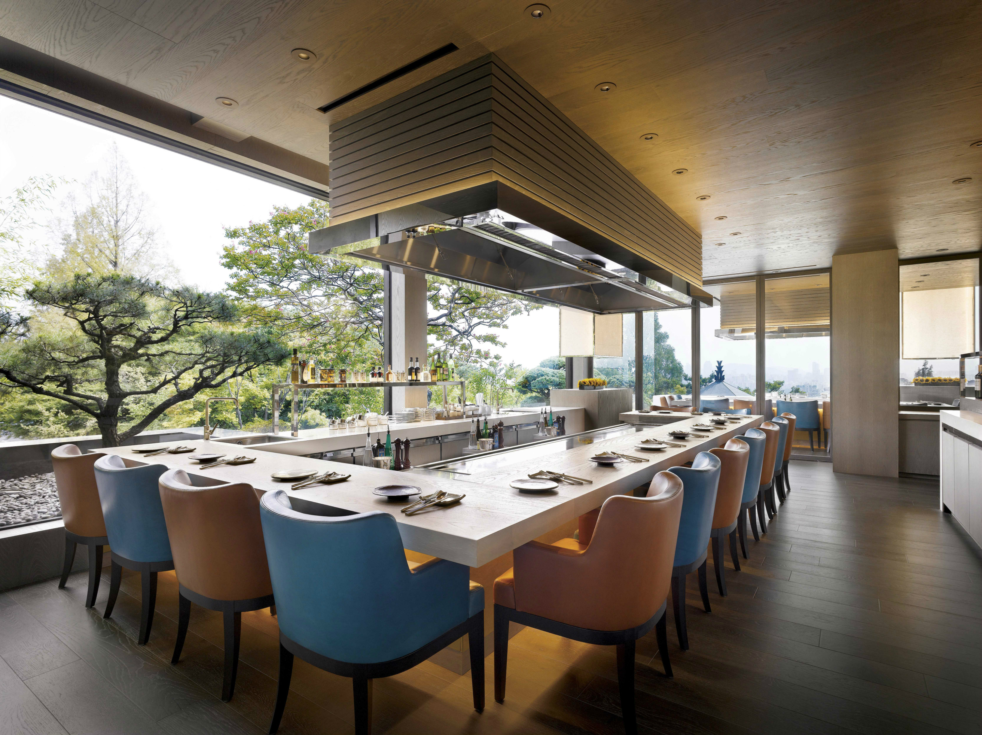 그랜드하얏트서울 테판 전경