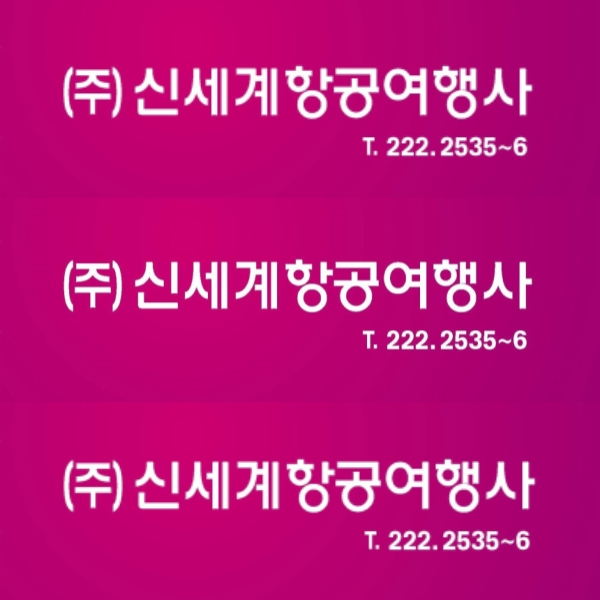 신세계항공여행사