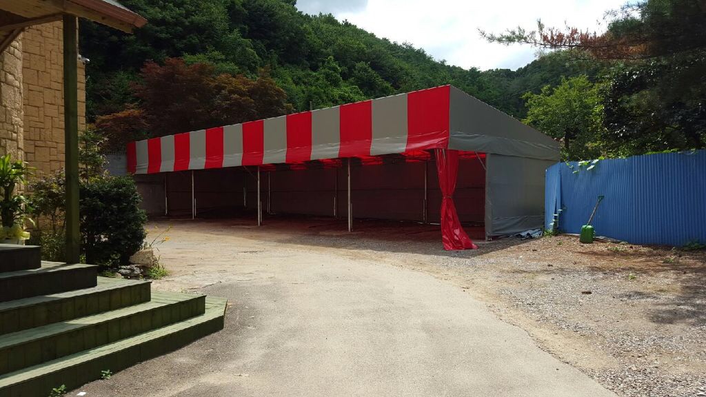 고려철재천막