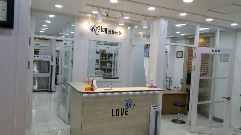 이매동물병원 내부 또는 관련 모습