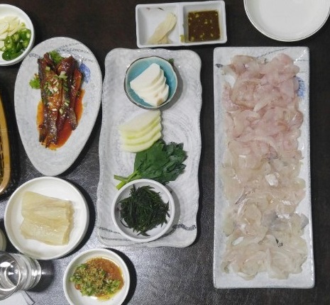울진왕돌참가자미회