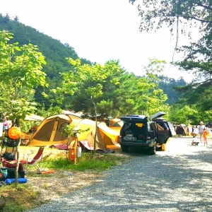 쿵쿵소 캠핑장
