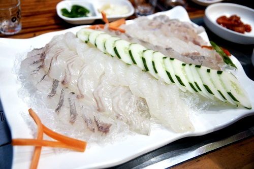 육해공 조개구이 해물삼합