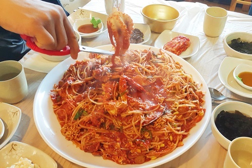 민비아구찜해물찜 복대점