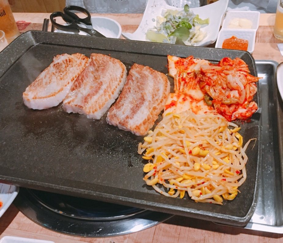 멍석 생고기