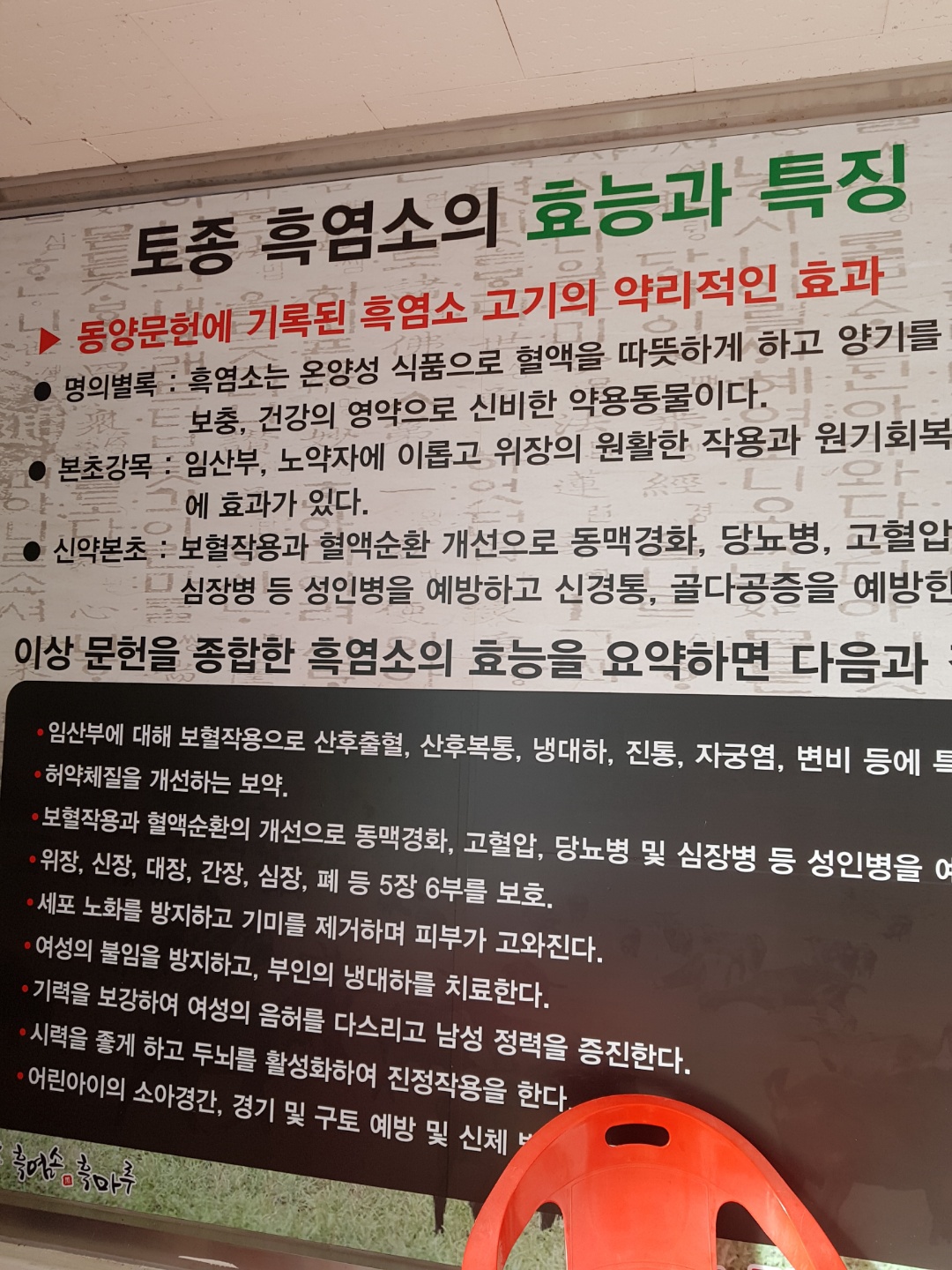 흑염소 흑마루